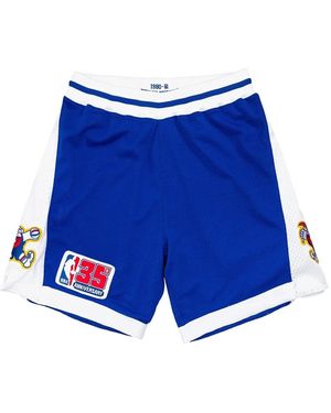 Mitchell & Ness Denver Nuggets 35Th Anniversary Shorts - Blue