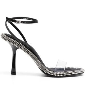 Alexander Wang Pumps Mit Kristallen 100Mm - Schwarz