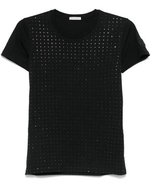 Moncler Cotton T-Shirt - Black