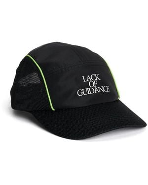 New Balance 5-Panel Logo-Print Cap - Black
