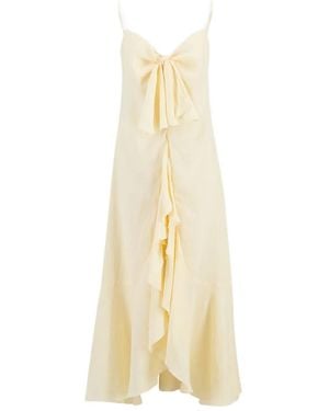 Johanna Ortiz Zambra Linen Top - Metallic