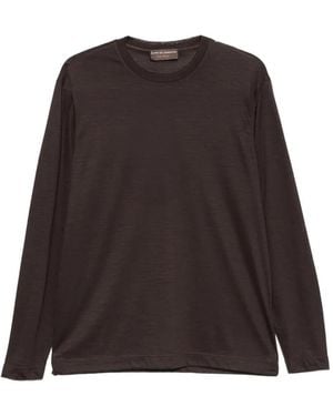 FILIPPO DE LAURENTIIS Long-Sleeve T-Shirt - Brown