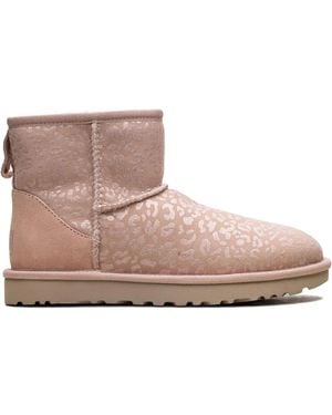 UGG Botas Mini Snow Leopard Classic - Rosa