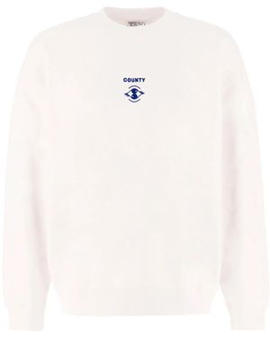 Marcelo Burlon Poster Eye スウェットシャツ - ホワイト