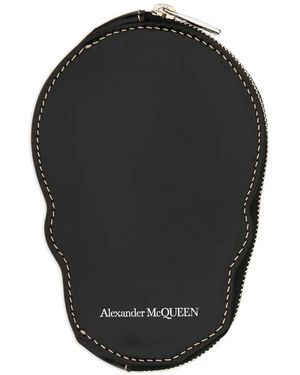 McQueen Leather wallet - Negro