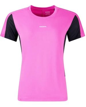 Rossignol Panel Hiking Tee - Pink