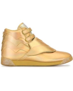 Reebok Freestyle High-Top Trainers - Natural