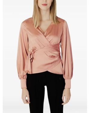 Guess Blusa A Portafoglio - Rosa