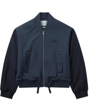 Axel Arigato Archer Bomber Jacket - Blue