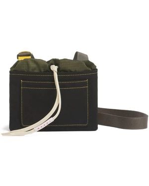 Marni Ripstop Trim Phone Holder - Black