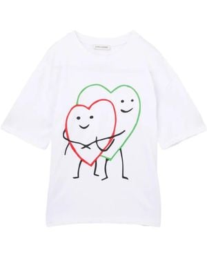 Joshua Sanders T-Shirt Mit Grafischem Print - Weiß