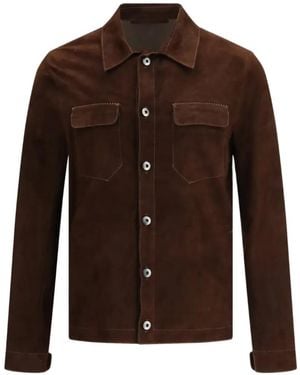 Salvatore Santoro Pocket Button Jacket - Brown