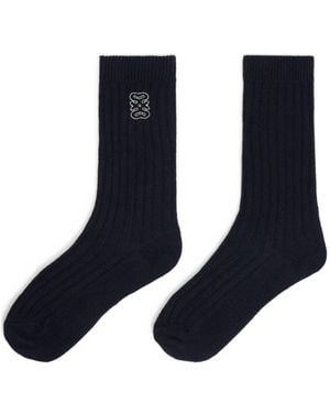 Sandro Socken Mit Strass - Blau