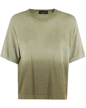 Roberto Collina グラデーション Tシャツ - グリーン
