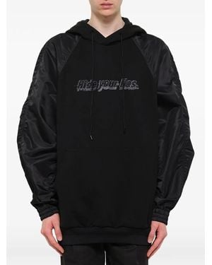 Juun.J Hide Your Lies Hoodie - Black