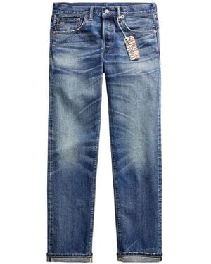 RRL Hillsview Selvedge Jeans - Blue