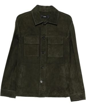 Arma Suede Jacket - Green