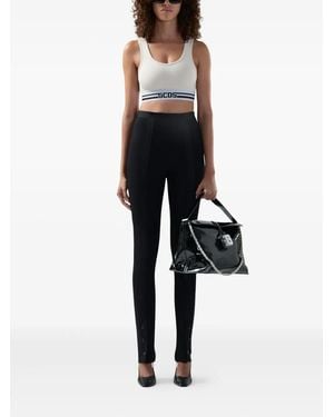 Gcds Button Detail Trousers - Black