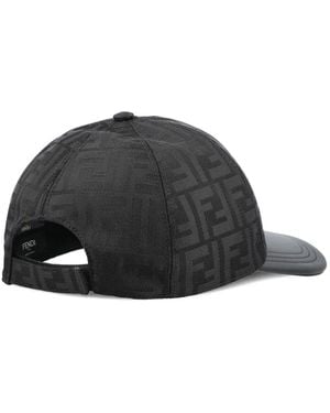 Fendi Monogram Baseball Cap - Black