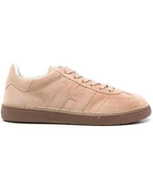 Hogan Interaktive Wildleder-Sneaker - Pink