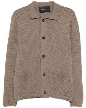 Tagliatore Cardigan À Poches Plaquées - Marron