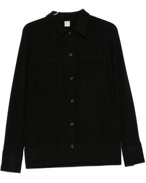 TOTEME Cashmere Shirt - Black