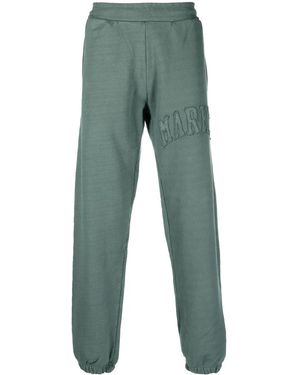 Market Logo-Appliqué Track Trousers - Green