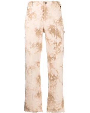 Twinset Bleached-Effect Jeans - Multicolour