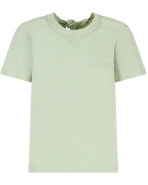 Marni オープンバック Tシャツ - グリーン