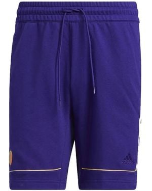 adidas X Donovan Mitchell Shorts Sportivi - Blu