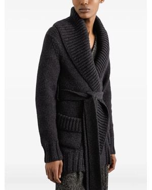 Dolce & Gabbana Cardigan Mit Schalkragen - Schwarz