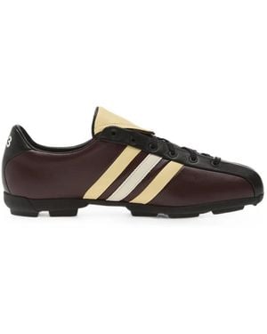 Y-3 Field Leather Sneakers - Black
