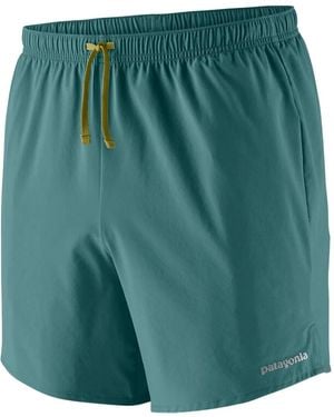 Patagonia Pantalones cortos de running plegables - Verde