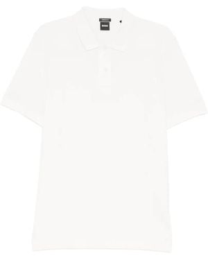BOSS Polo A Maniche Corte - Bianco