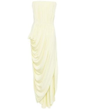 Stella McCartney Draped Midi Dress - White
