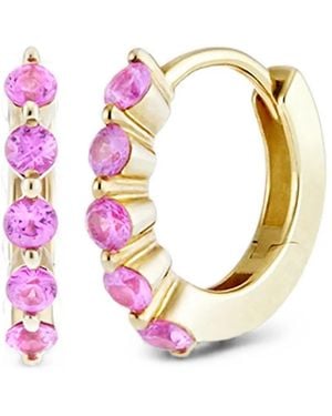 Dinny Hall Mini Shuga Sapphire Earrings - Pink