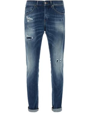 Dondup Distressed-Effect Jeans - Blue
