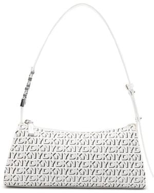 DKNY Avril Tz Shoulder Bag - White