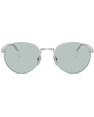 Prada Round-Frame Sunglasses - Gray