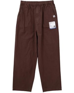 in・stru(men-tal) Elastic-Waistband Trousers - Brown