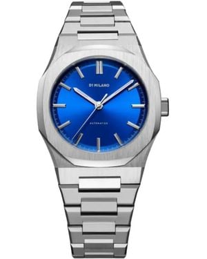D1 Milano Reloj Automatico De 36 Mm - Azul