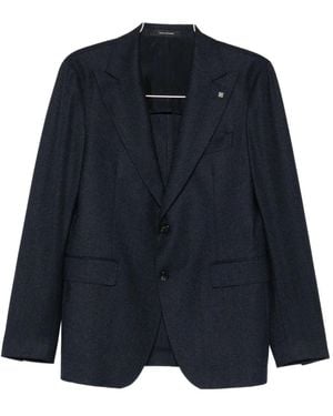 Tagliatore Notched-Lapels Suit - Blue