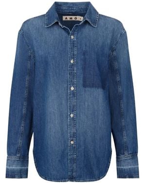 AMO Ruth Denim Shirt - Blue