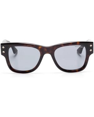 Montblanc Square-Frame Sunglasses - Brown