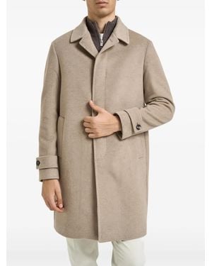 BRERAS Milano Manteau Boutonné - Natural