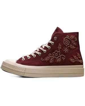 Converse Chuck Taylor All Star Hi Bead-Embellished Trainers - Brown