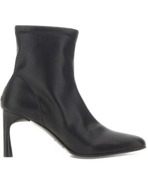 Halmanera Bottines Lori41 À Talon Haut - Noir