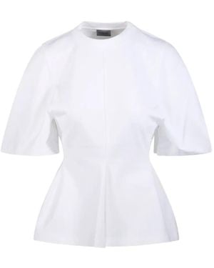 Balenciaga Peplum T-Shirt - White
