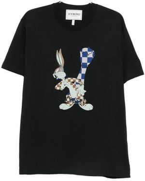 Iceberg X Bugs Bunny Short-Sleeve T-Shirt - Black