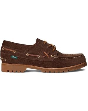 Polo Ralph Lauren Suede Boats - Brown